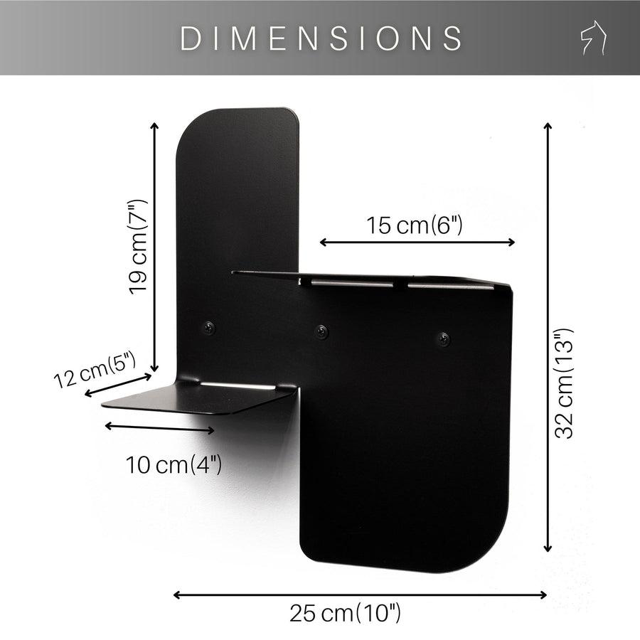 Modern Minimalist Floating Wall Shelf – Durable & Versatile by Ewart Woods at www.brixbailey.com