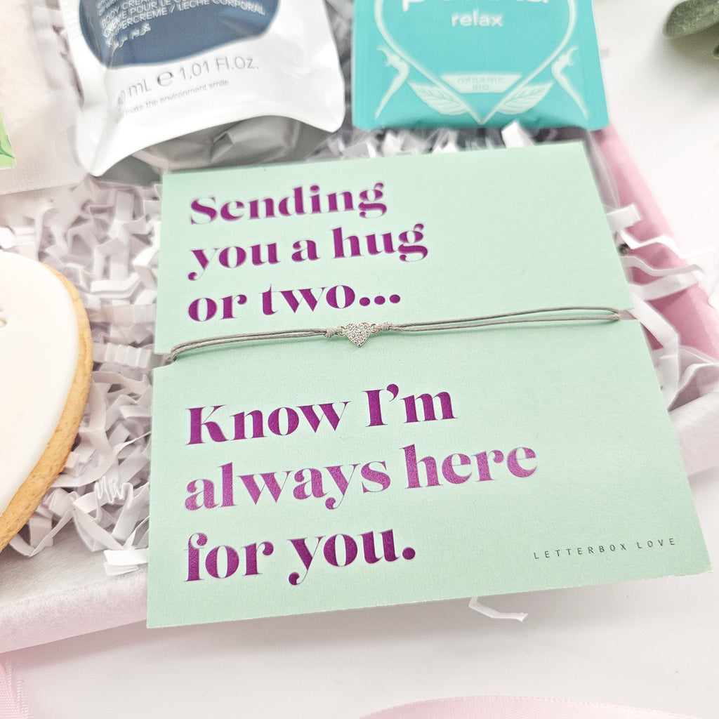 A Hug in a Box Mini Letterbox Gift Vegan