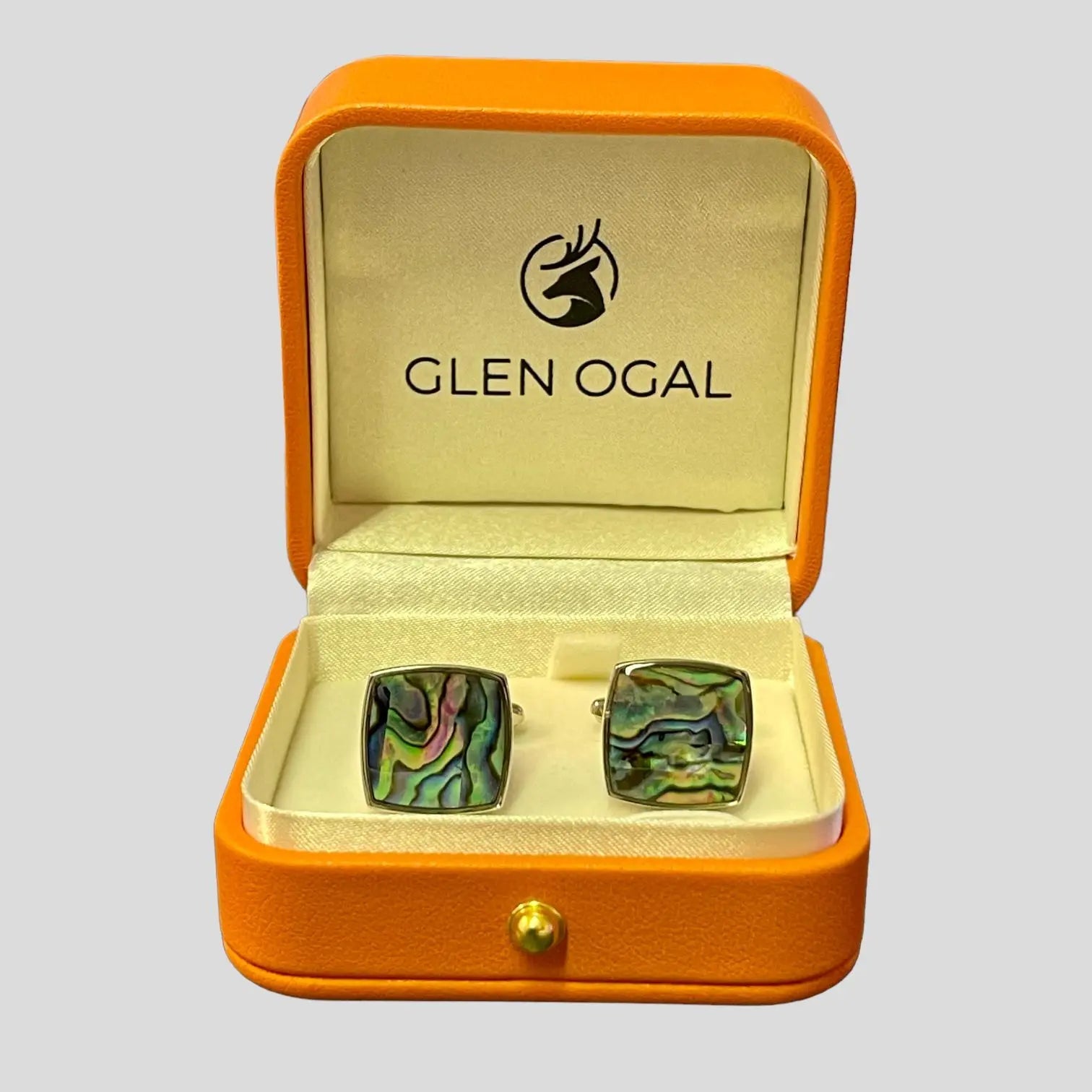 Abalone Seashell Cufflinks