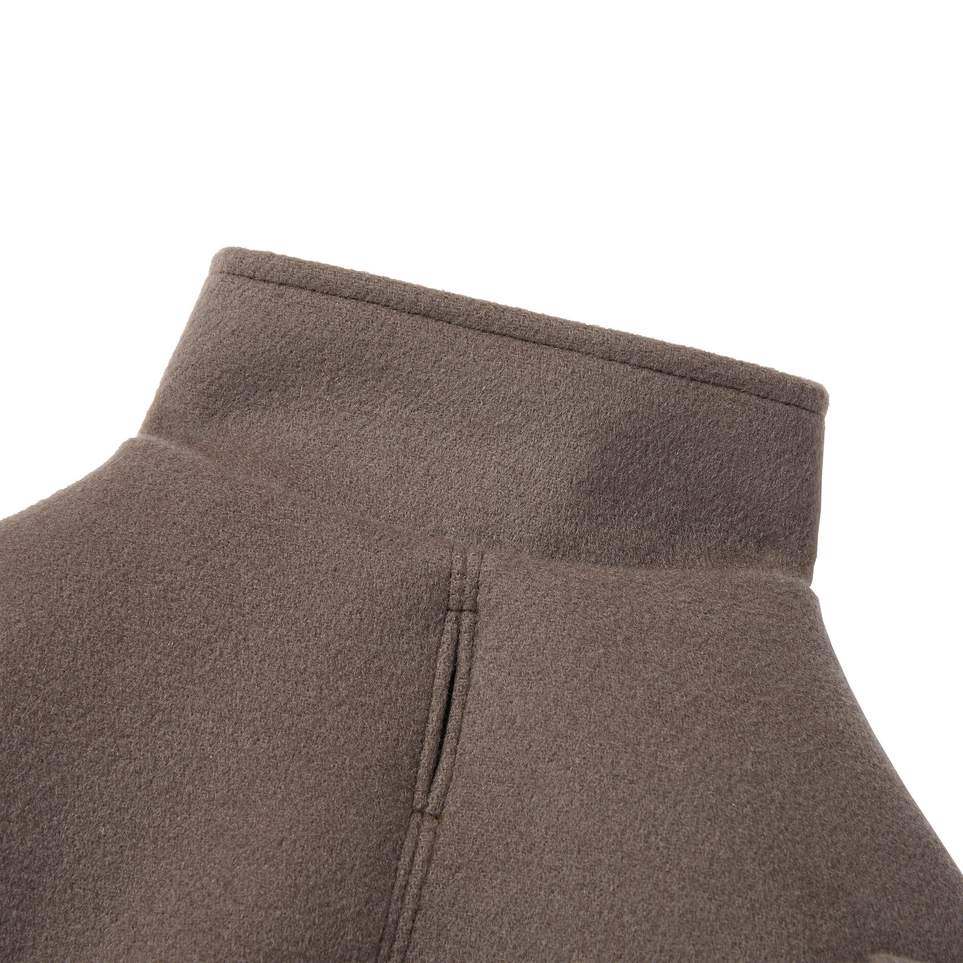 Adjustable Woolen Coat in Celadon Green