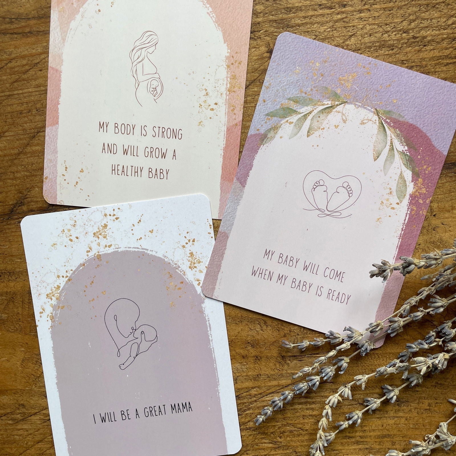 Affirmation Cards for Pregnancy