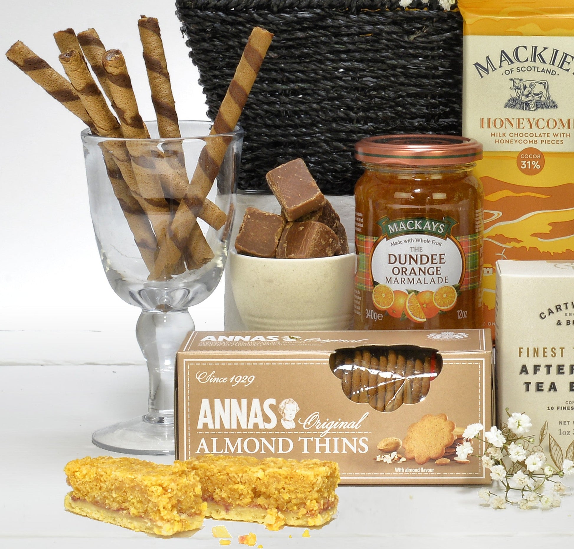 Afternoon Tea Hamper with Wooden Tray