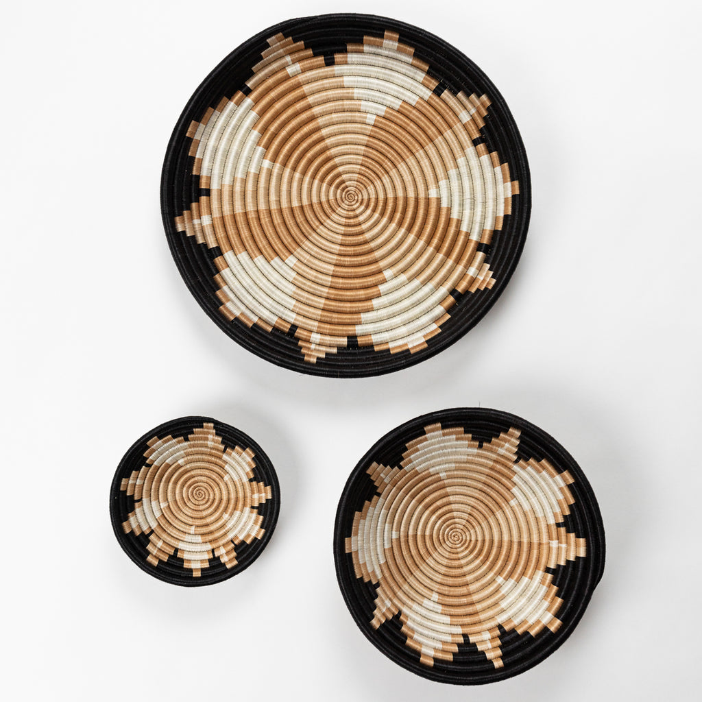 Woven Tea Bowls Handcrafted from Natural Sisal