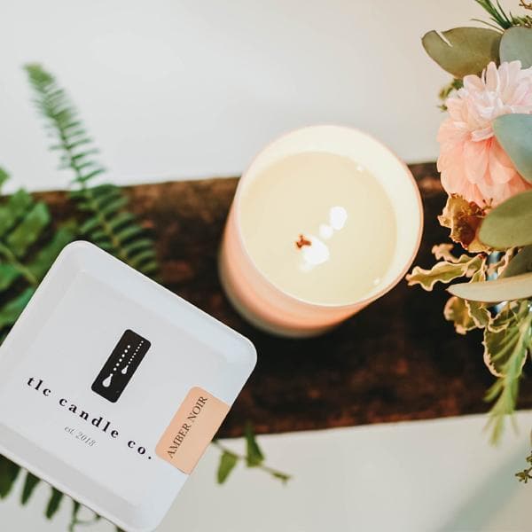 Amber Noir Sandalwood Soy Candle