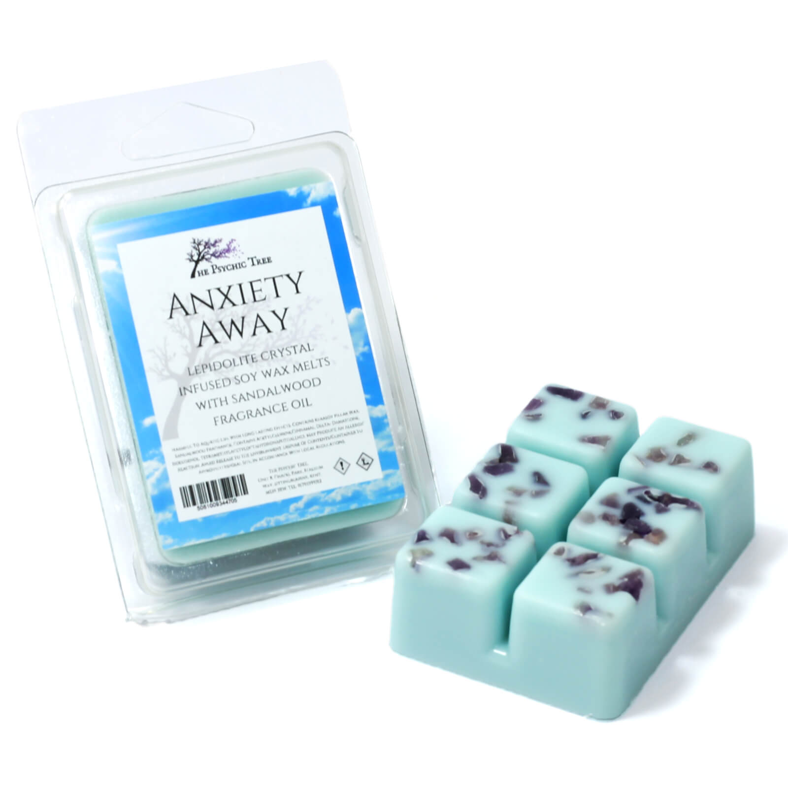 Anxiety Away Crystal Infused Scented Wax Melts