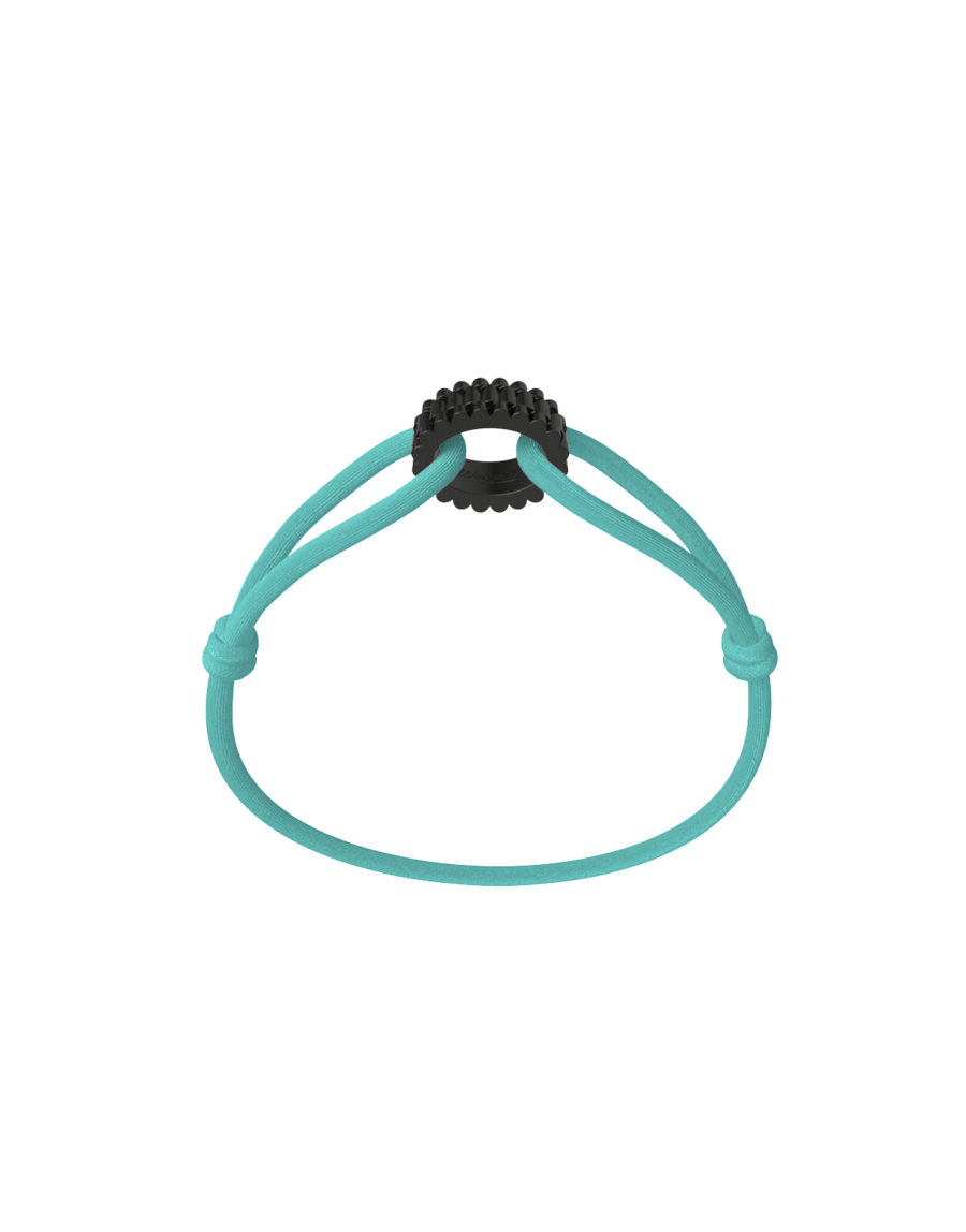Carbon Regent Cord Bracelet