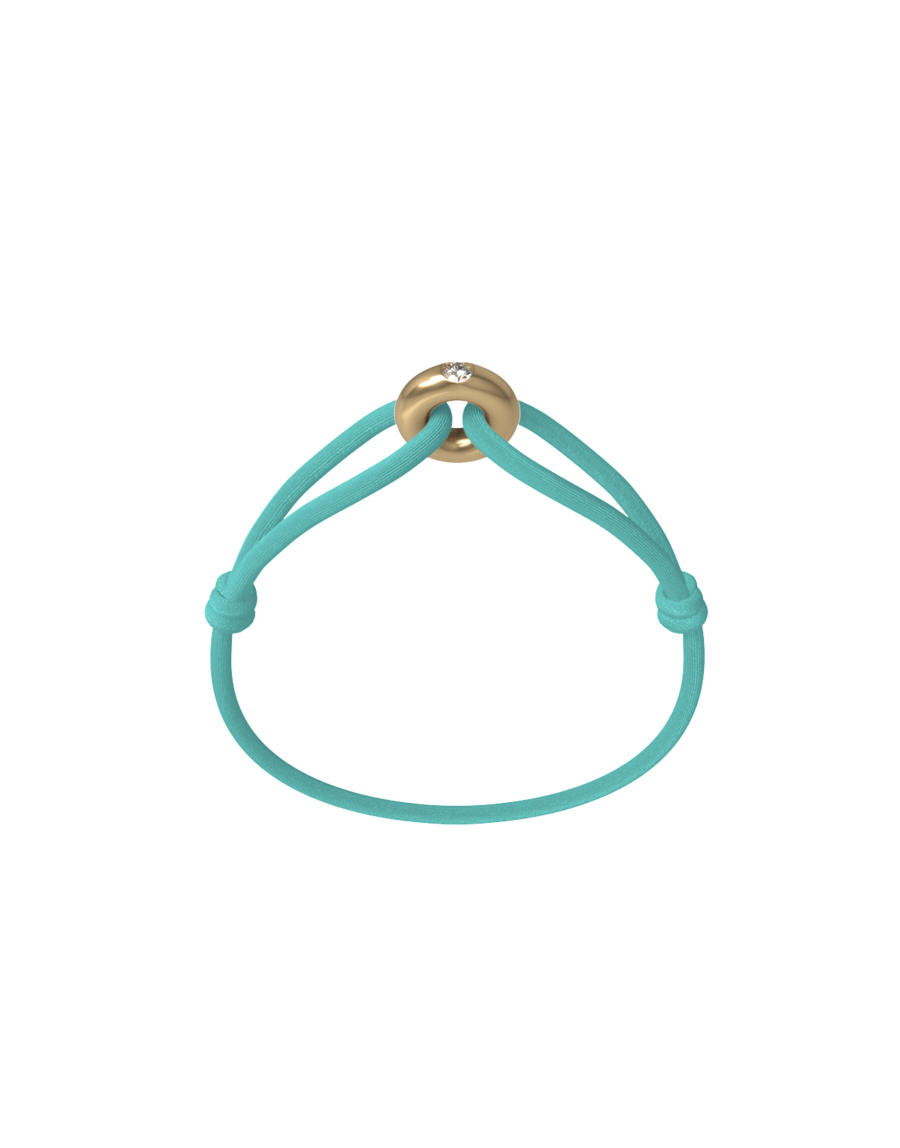 Golden Soho Diamond Cord Bracelet