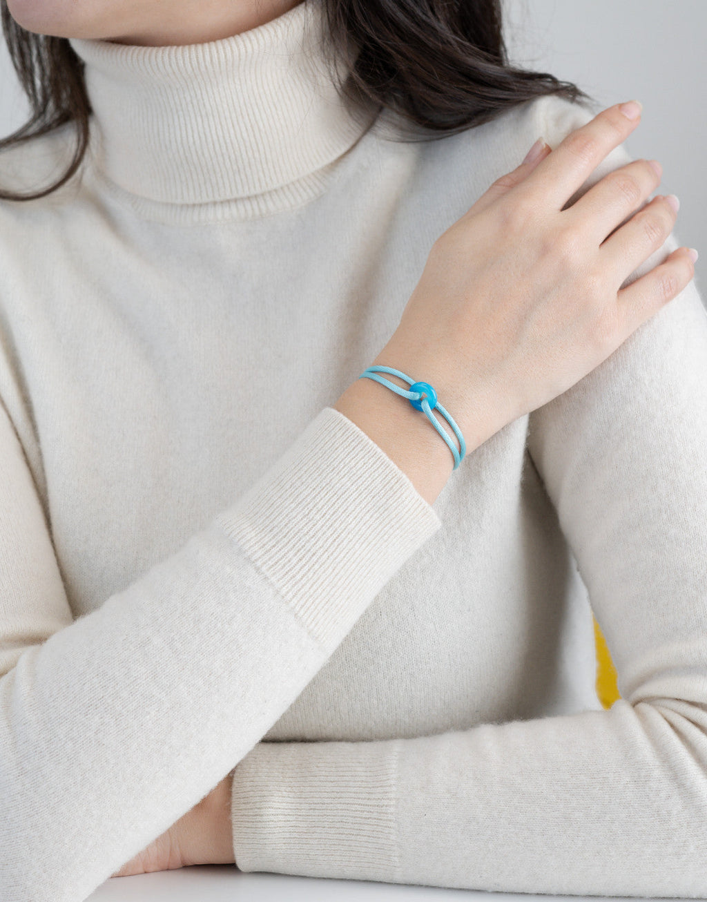 Blue Soho Cord Bracelet