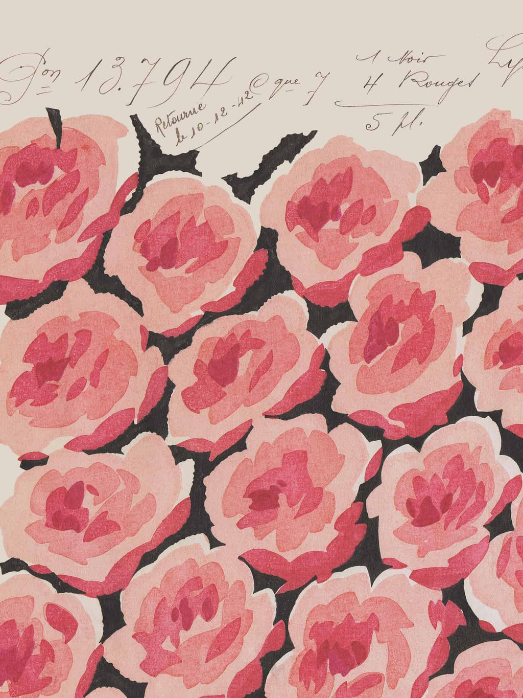 No.006 -  Baby Rose - Vintage Archive Poster Prints