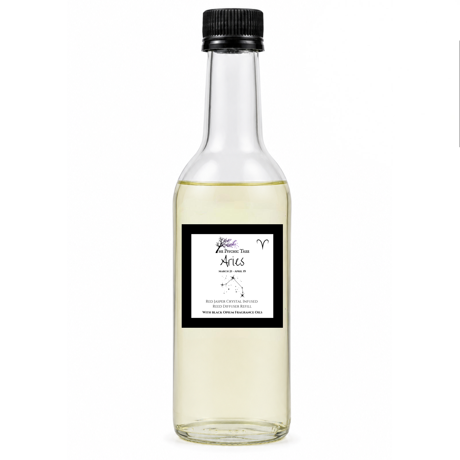 Aries Zodiac Crystal Infused Reed Diffuser
