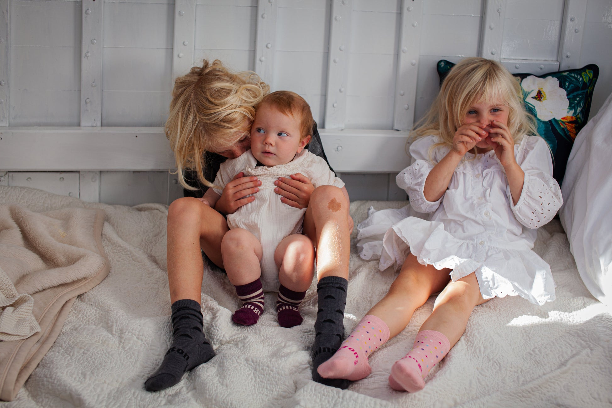 Hundreds Pink Crew Socks for Babies