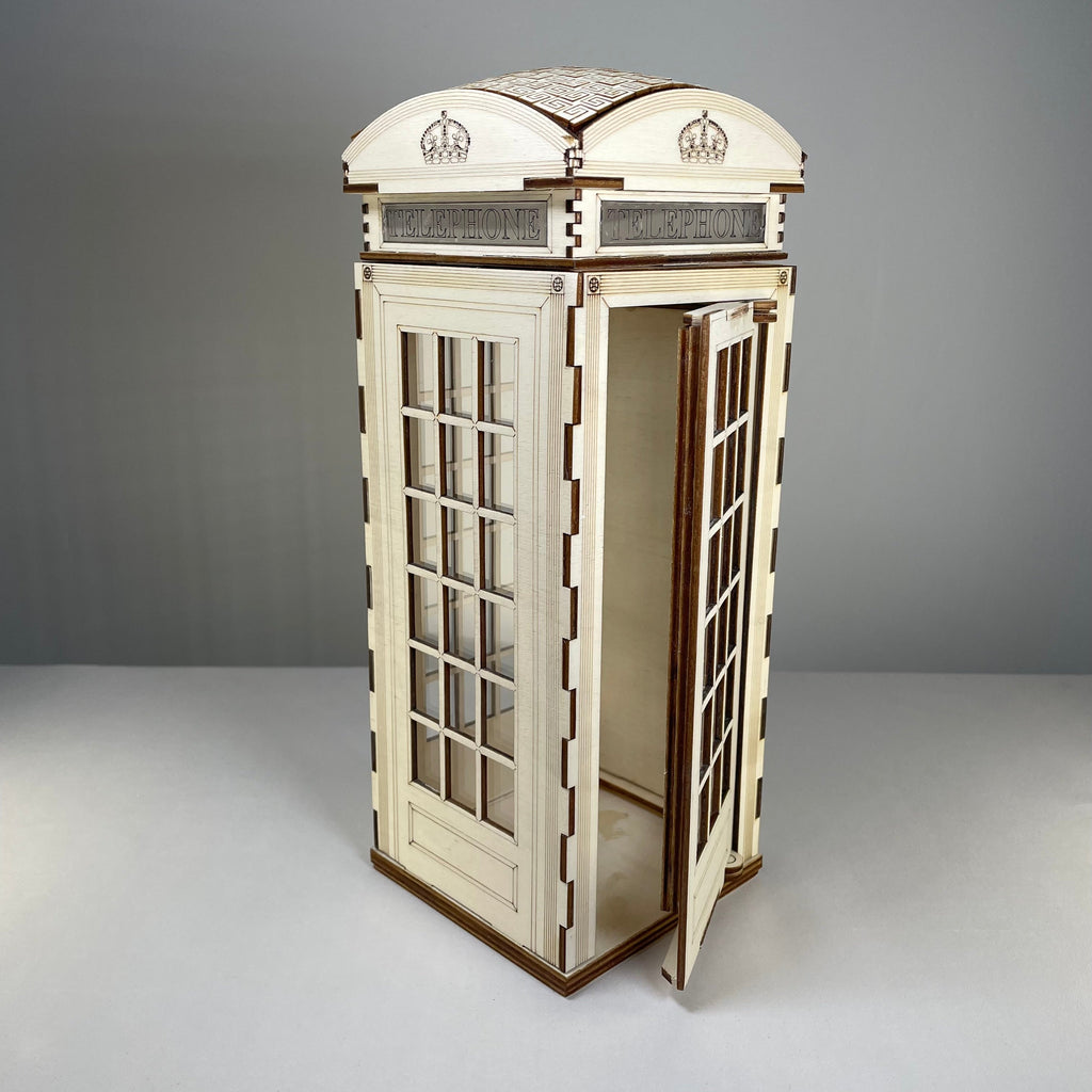 Telephone Box Lamp - Pre-Built Model by Curious Rabbit ®