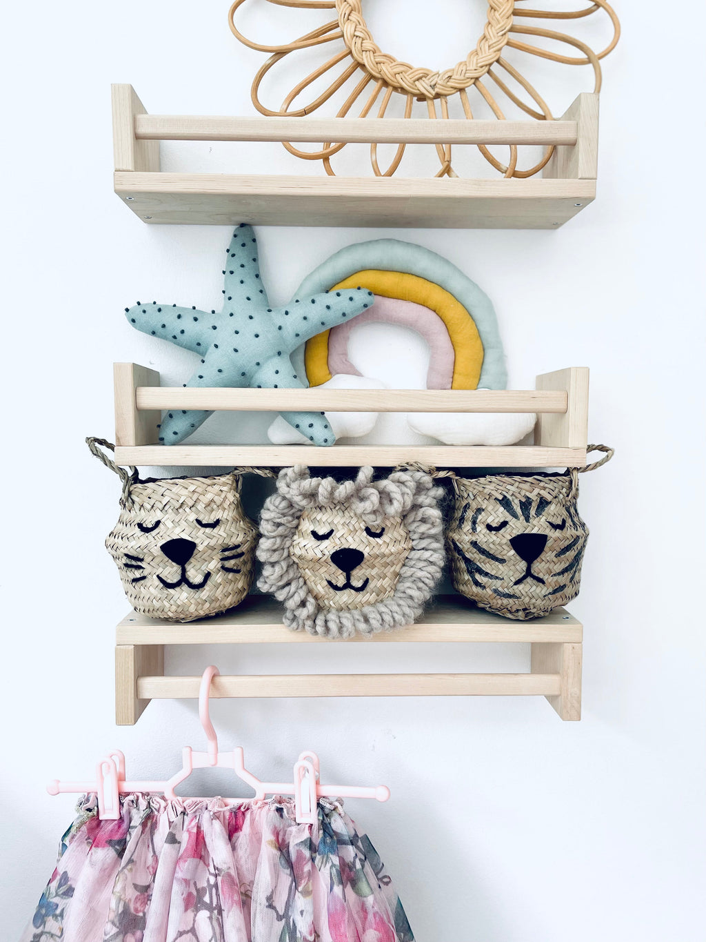 Natural Tiger Basket - Mini