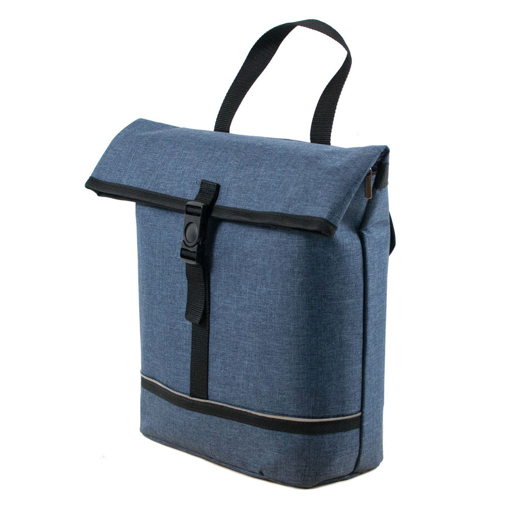 BikyBag Shopper - Bicycle Single Pannier Bag (Denim Blue)