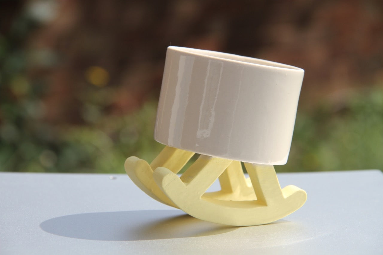 Chair Whisky Cup Rocky Chair Yellow