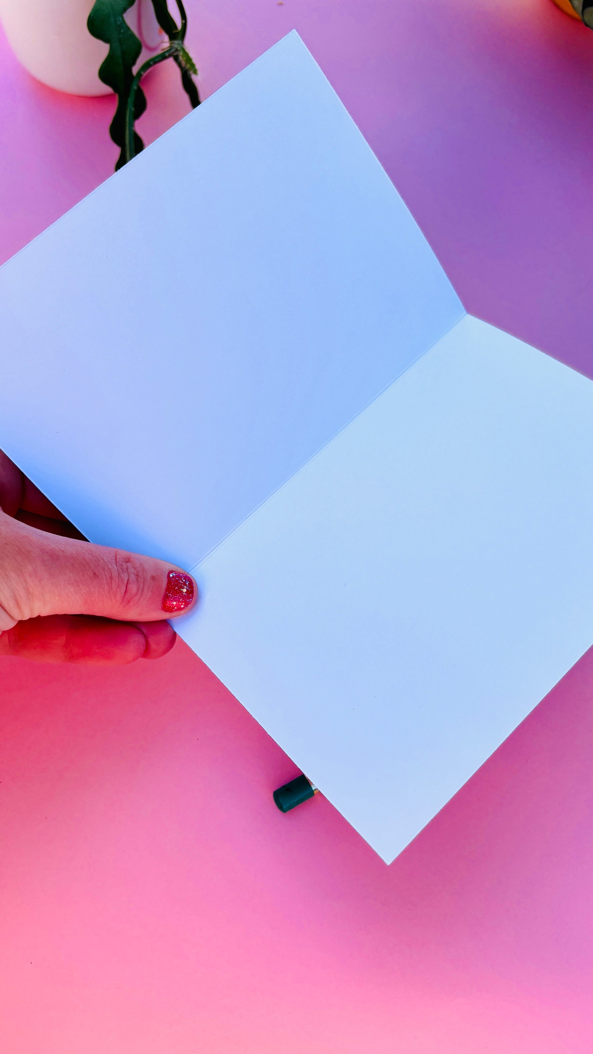 Magical Handmade Birthday Card- Cute Fairy Mushroom Cottage