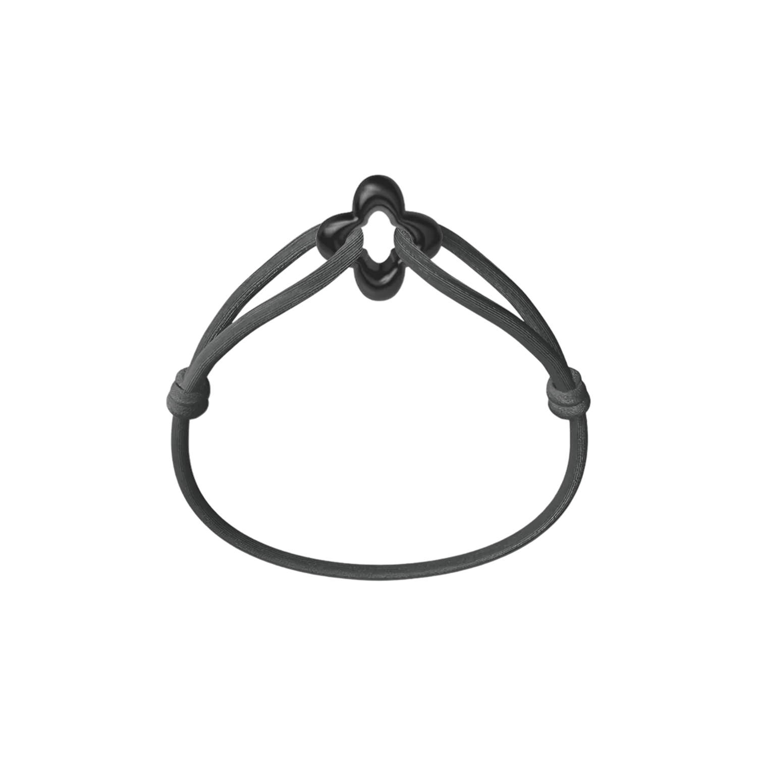 Black Clover Cord Bracelet