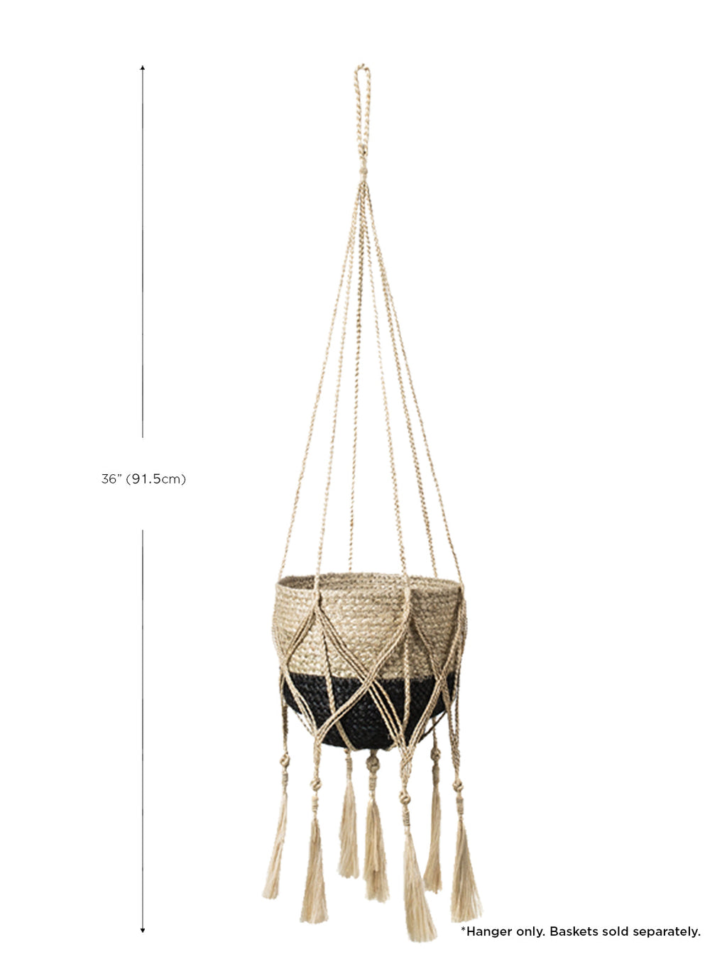 Natural Jute Plant Hanger