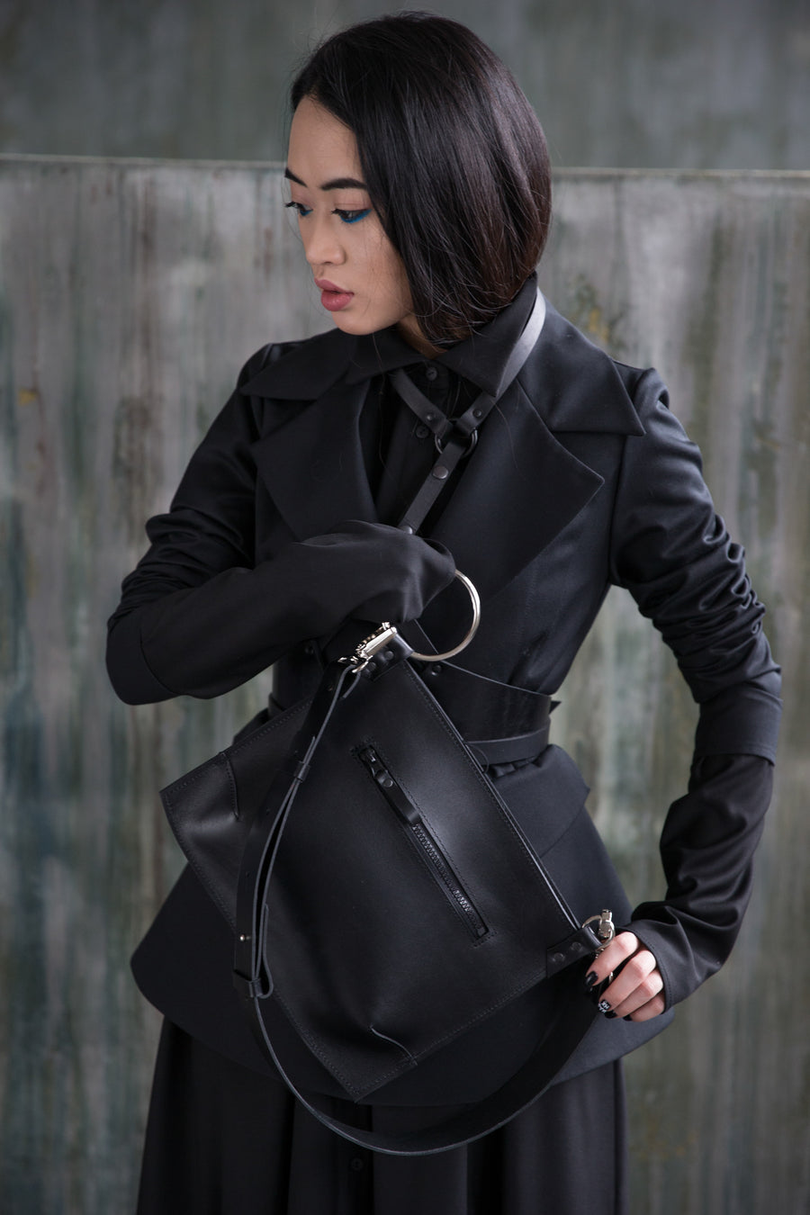 Serenity Leather Handbag – Chic & Functional for Modern Women by PYKOK at brixbailey.com