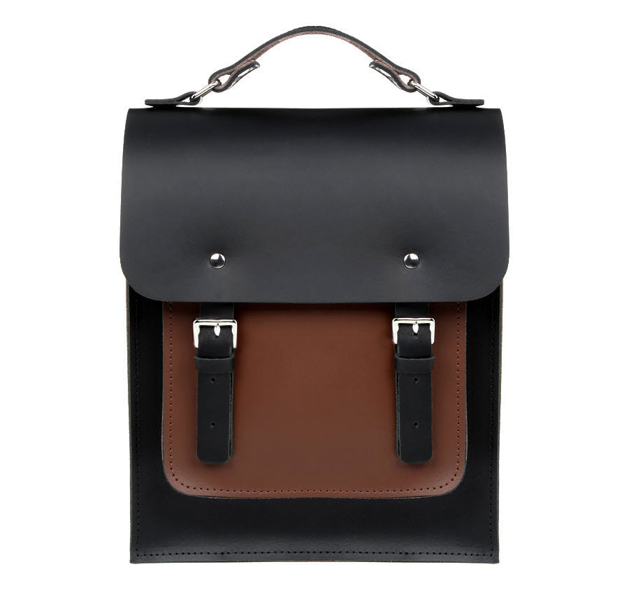 NEW Chestnut and Black Backpack