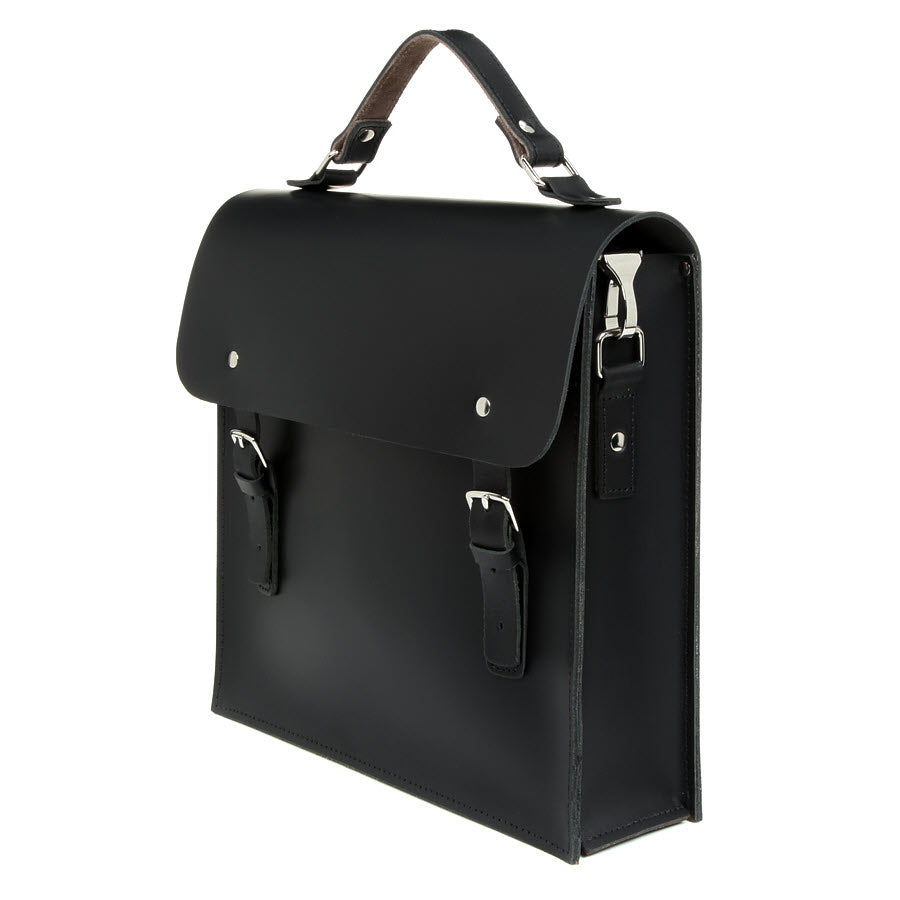 NEW Leather Two Tone Backpack Satchel