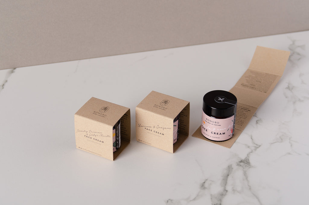 Yarrow & Oregano Face Cream for Oily Skin – Herbal & Nourishing by BONOBO at www.brixbailey.com