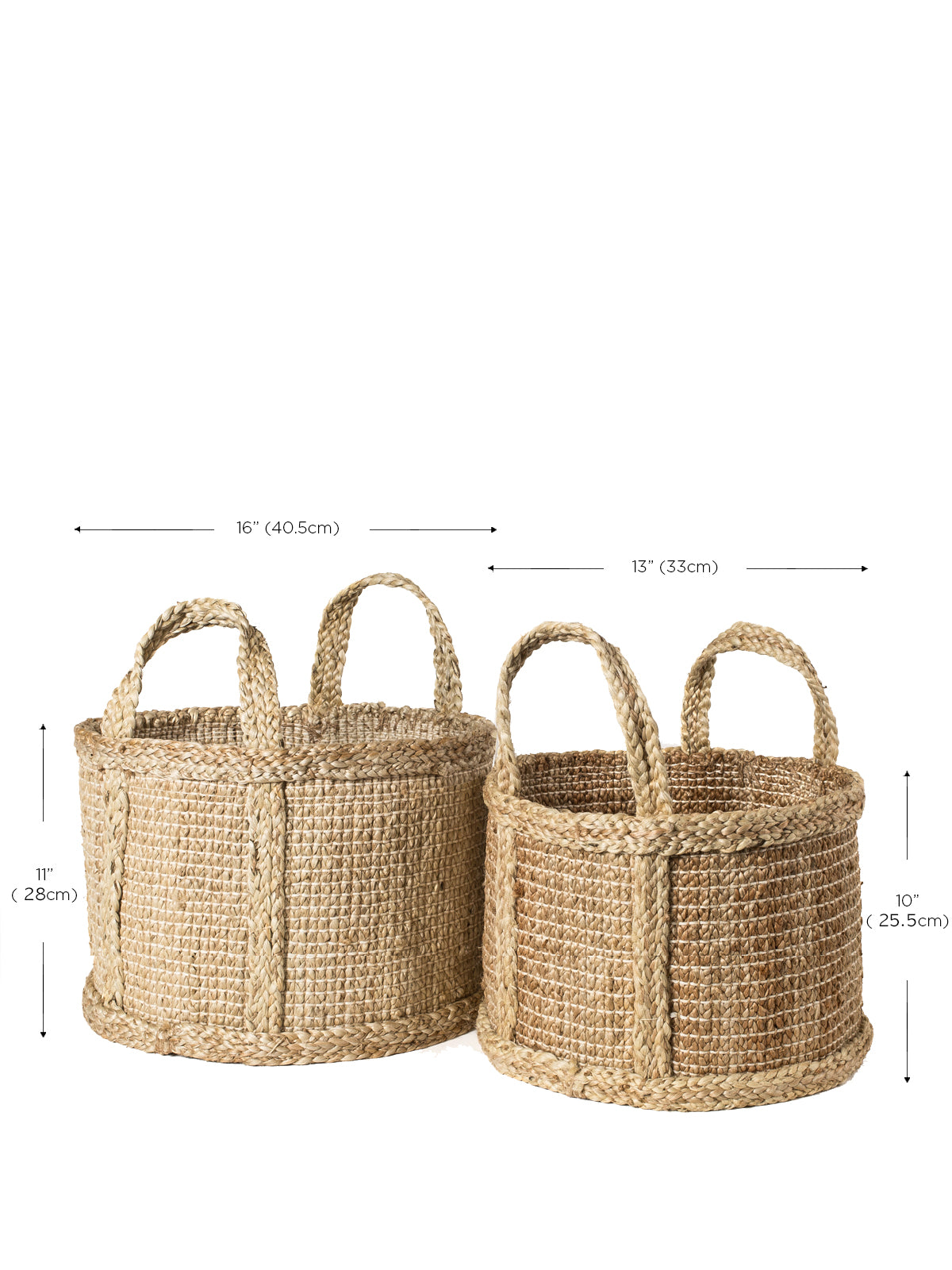Bono Basket Natural Woven Jute