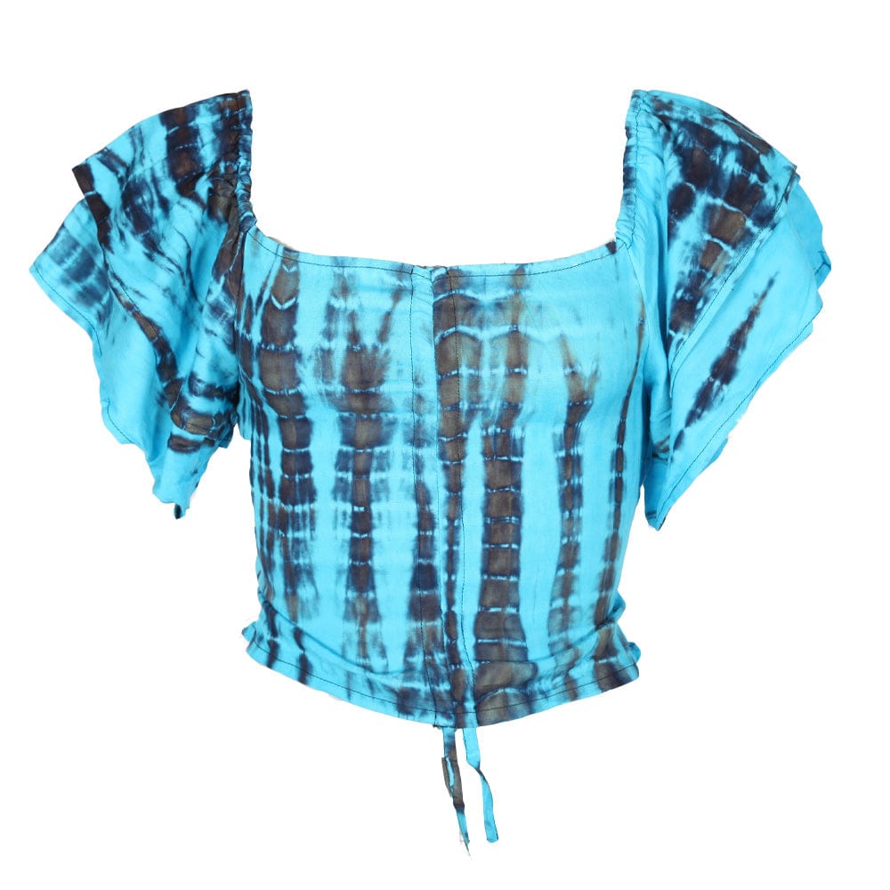 Tie Dye Off Shoulder Bardot Top