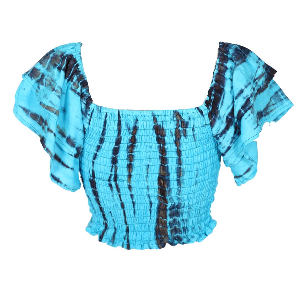 Tie Dye Off Shoulder Bardot Top