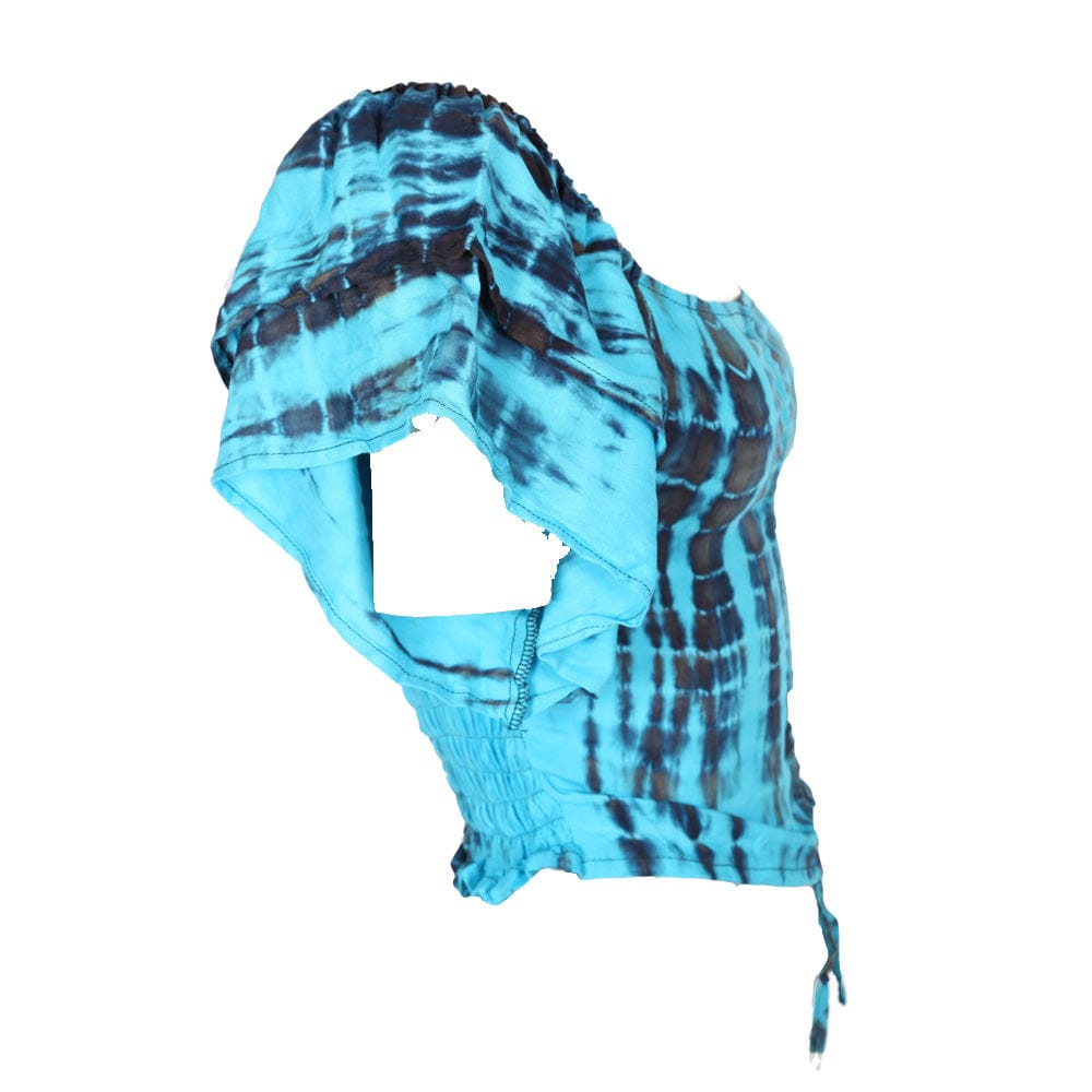 Tie Dye Off Shoulder Bardot Top