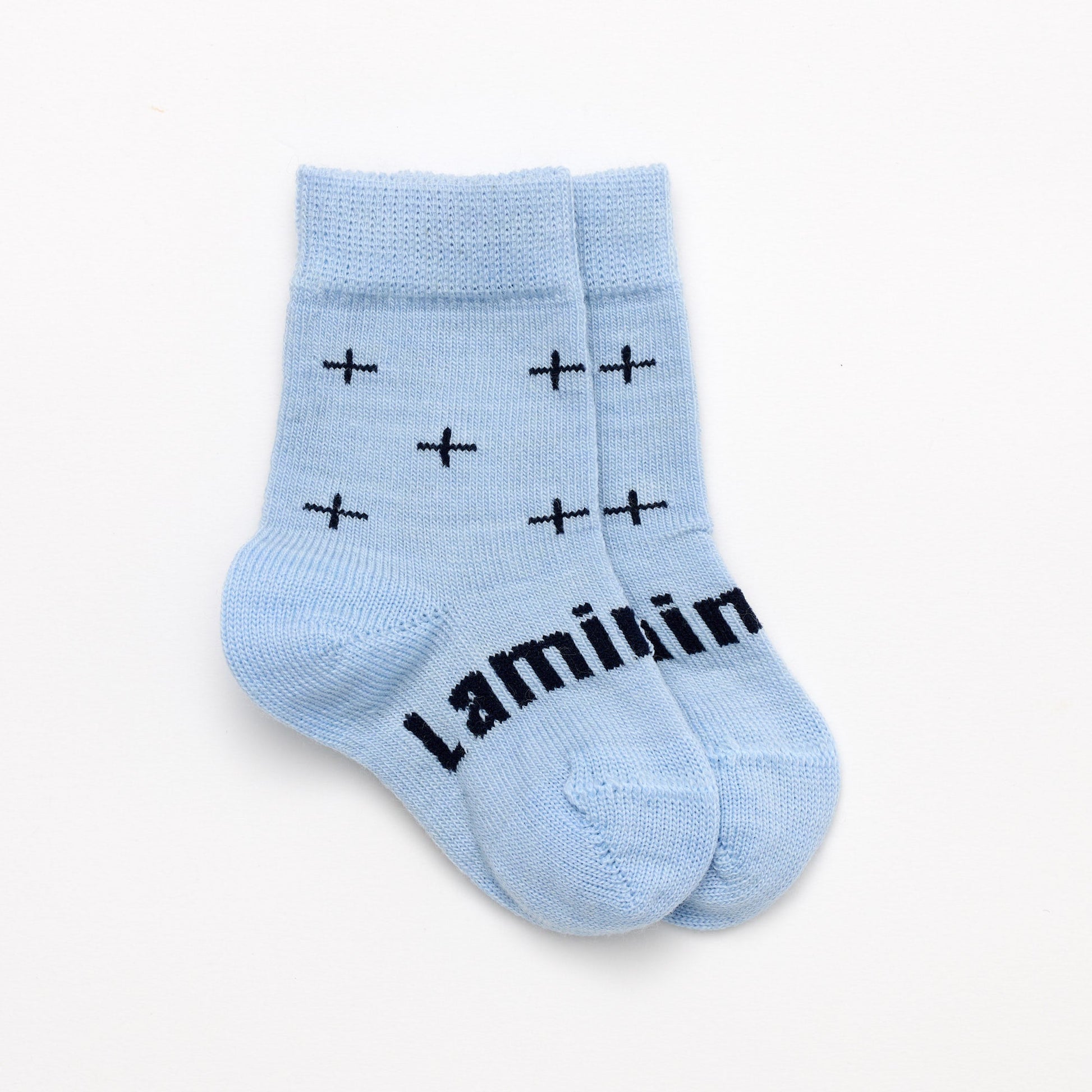 Pilot Blue Crew Socks for Babies