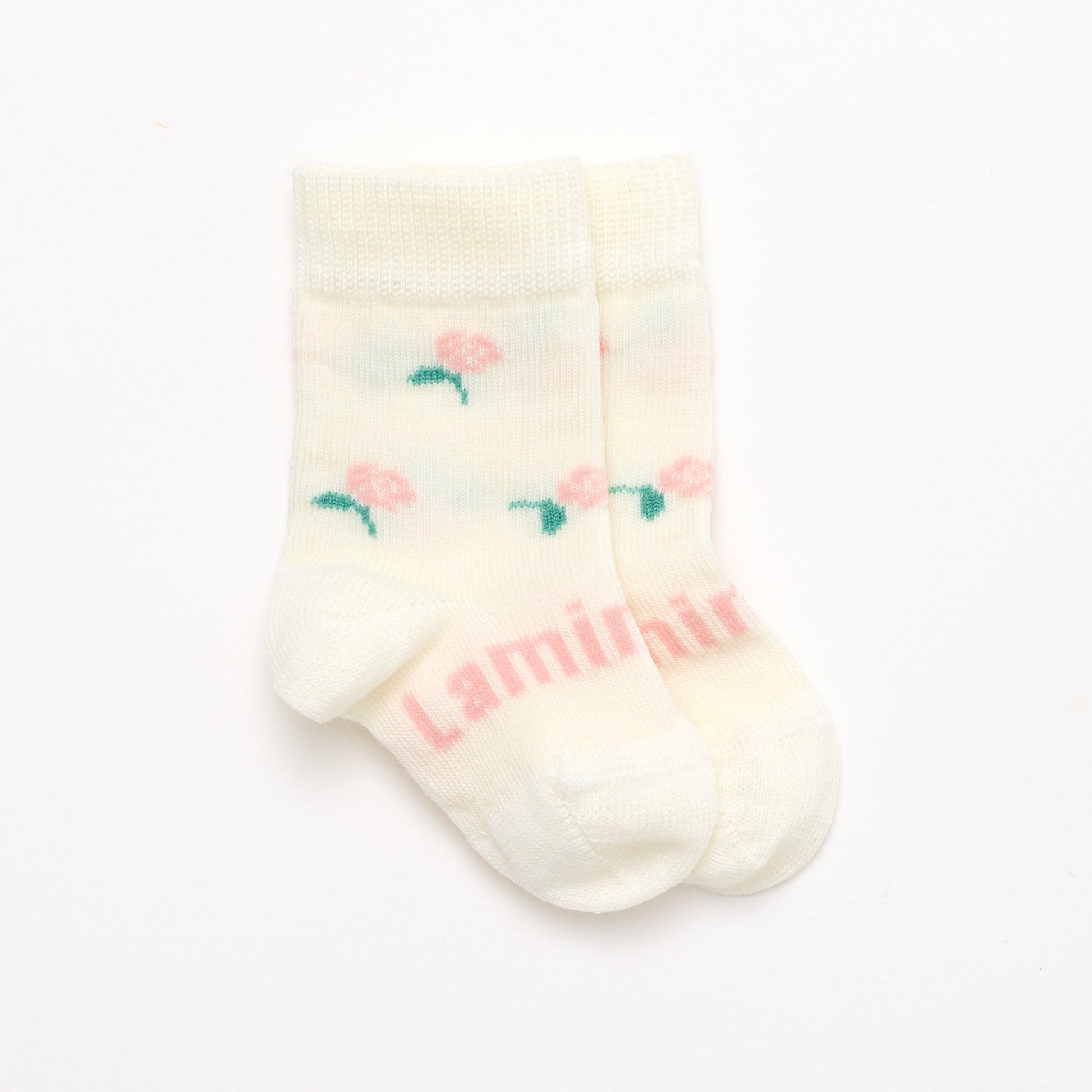 Rosa Merino Wool Crew Socks for Baby