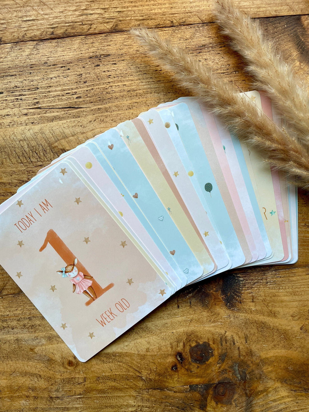 Baby Milestone Cards