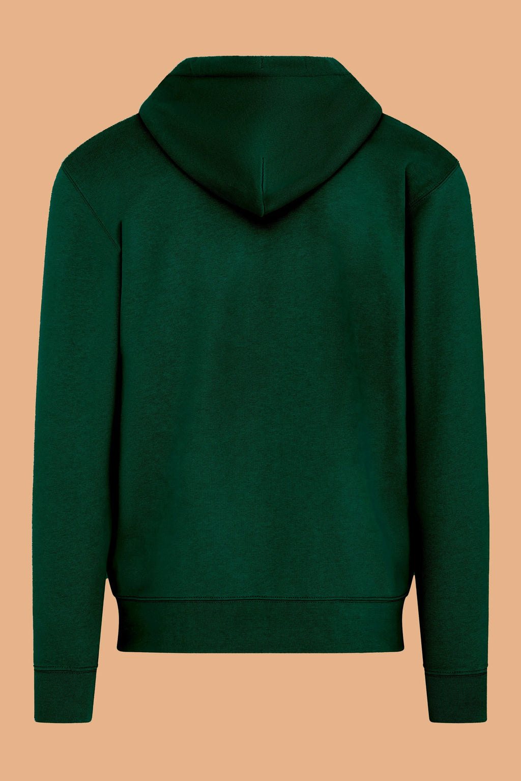 Forest Green Zip Up Hoodie