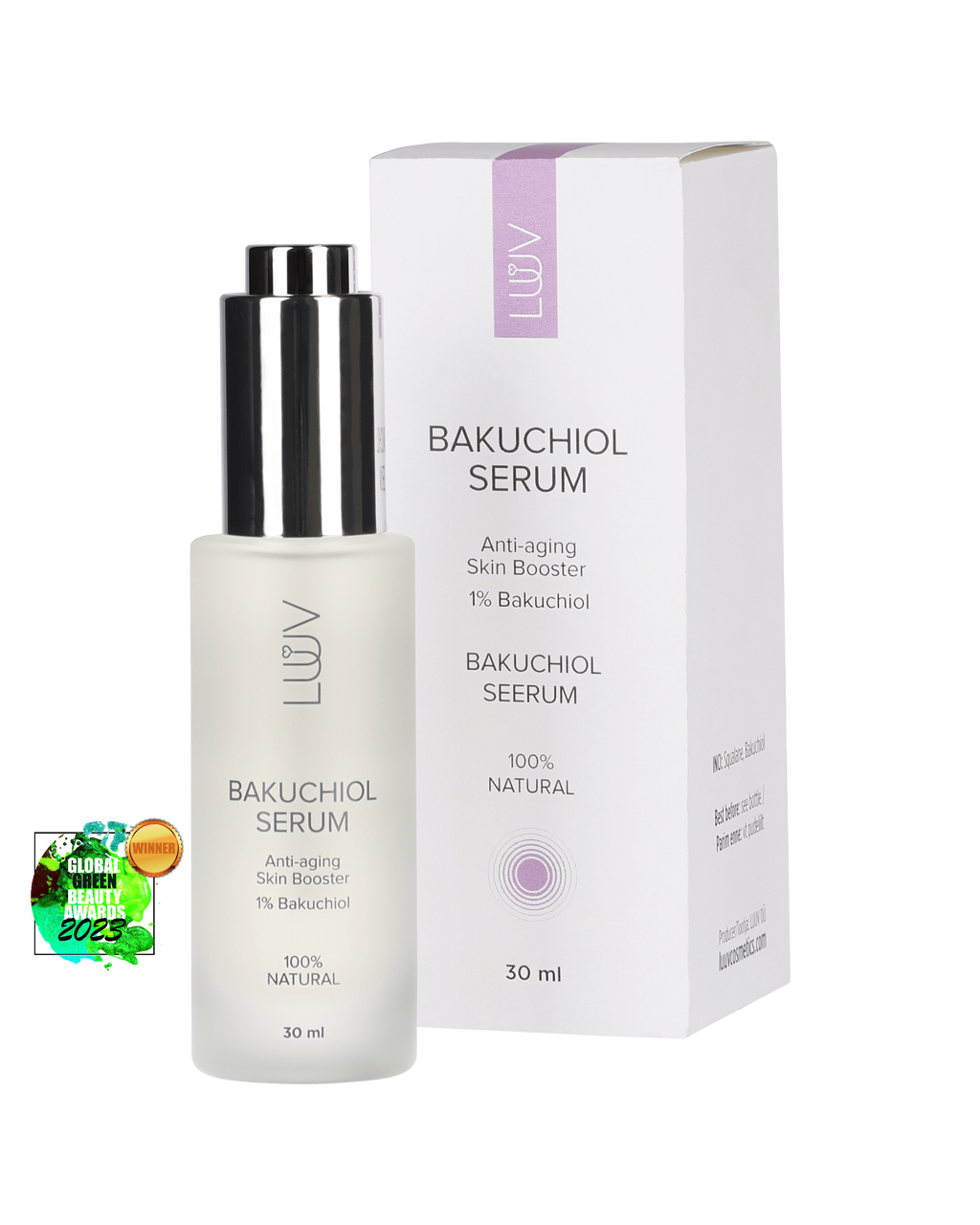 LUUV Bakuchiol Serum – Natural Anti-Aging & Collagen Boost by LUUV at www.brixbailey.com