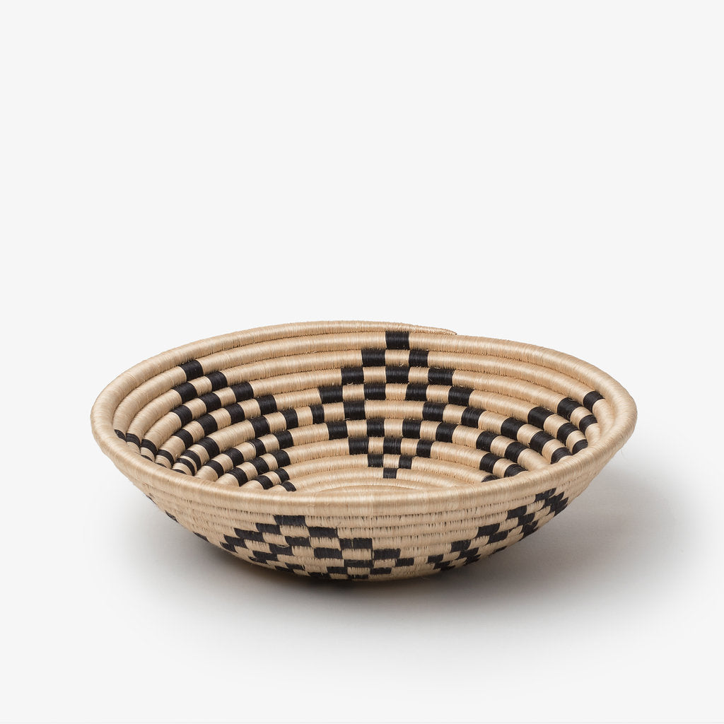 Woven Sisal Bowls, Handcrafted in Natural Colours