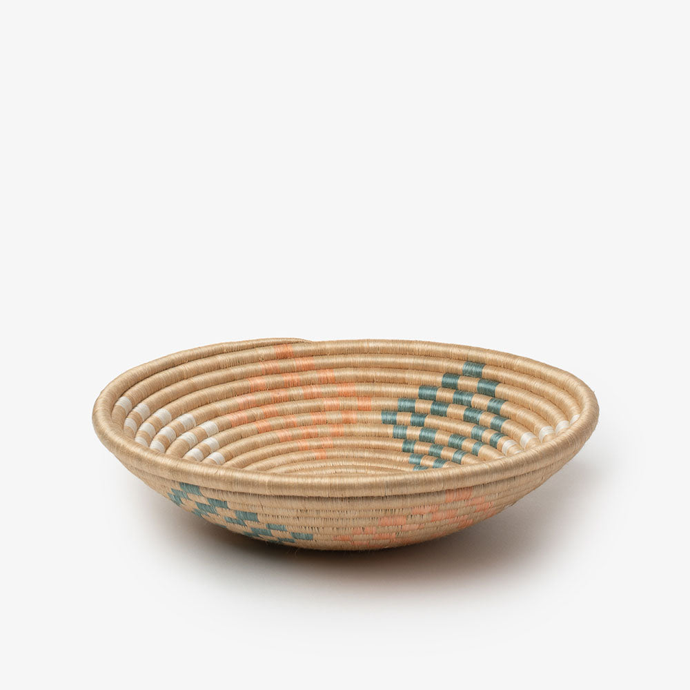 Woven Sisal Bowls, Handcrafted in Natural Colours