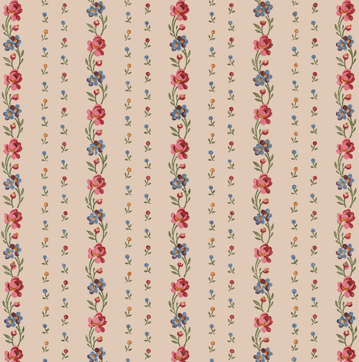 Belle Buds - Blush - Wallpaper