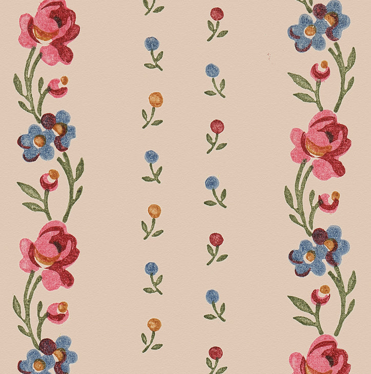 Belle Buds - Blush - Wallpaper