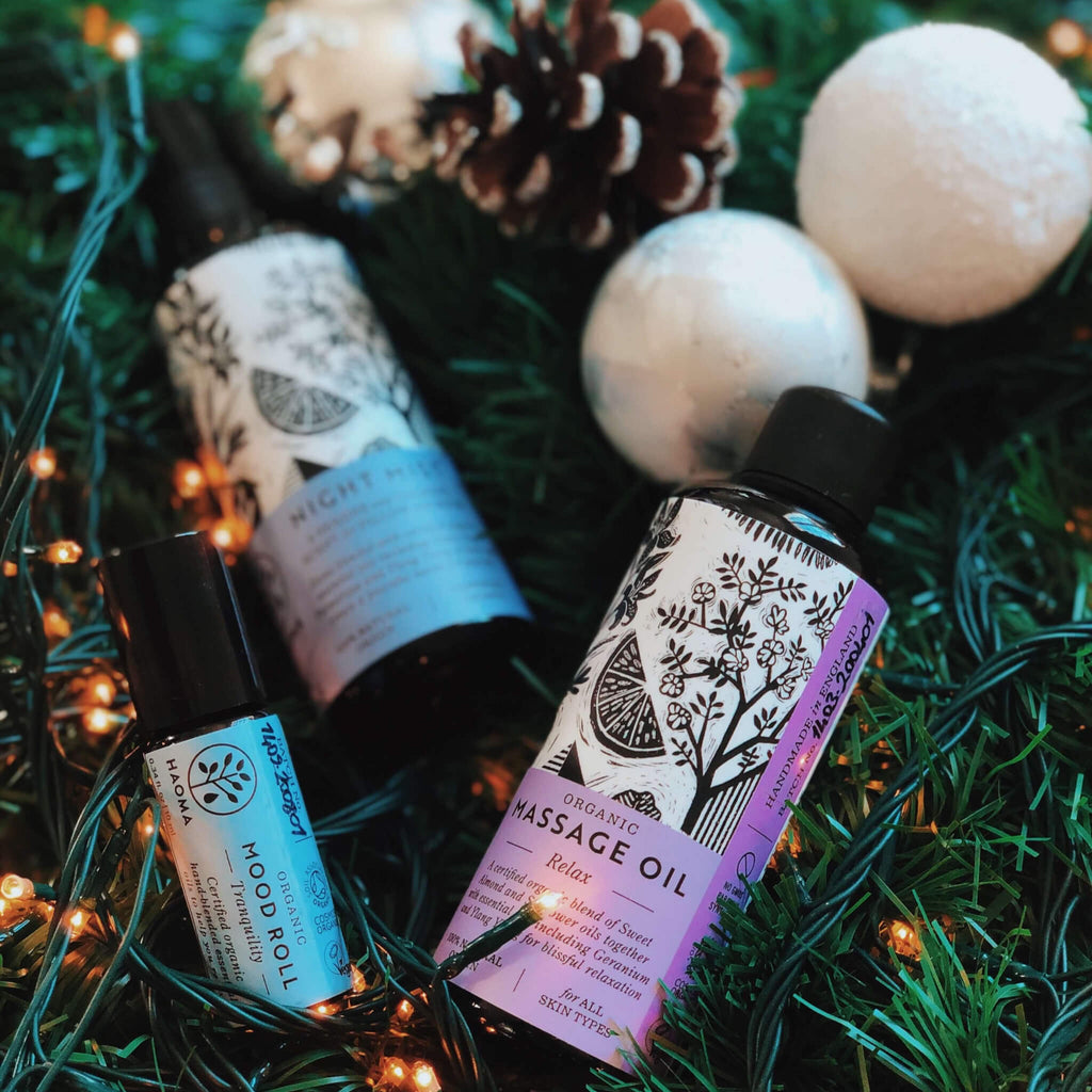 Relax Organic Massage Oil