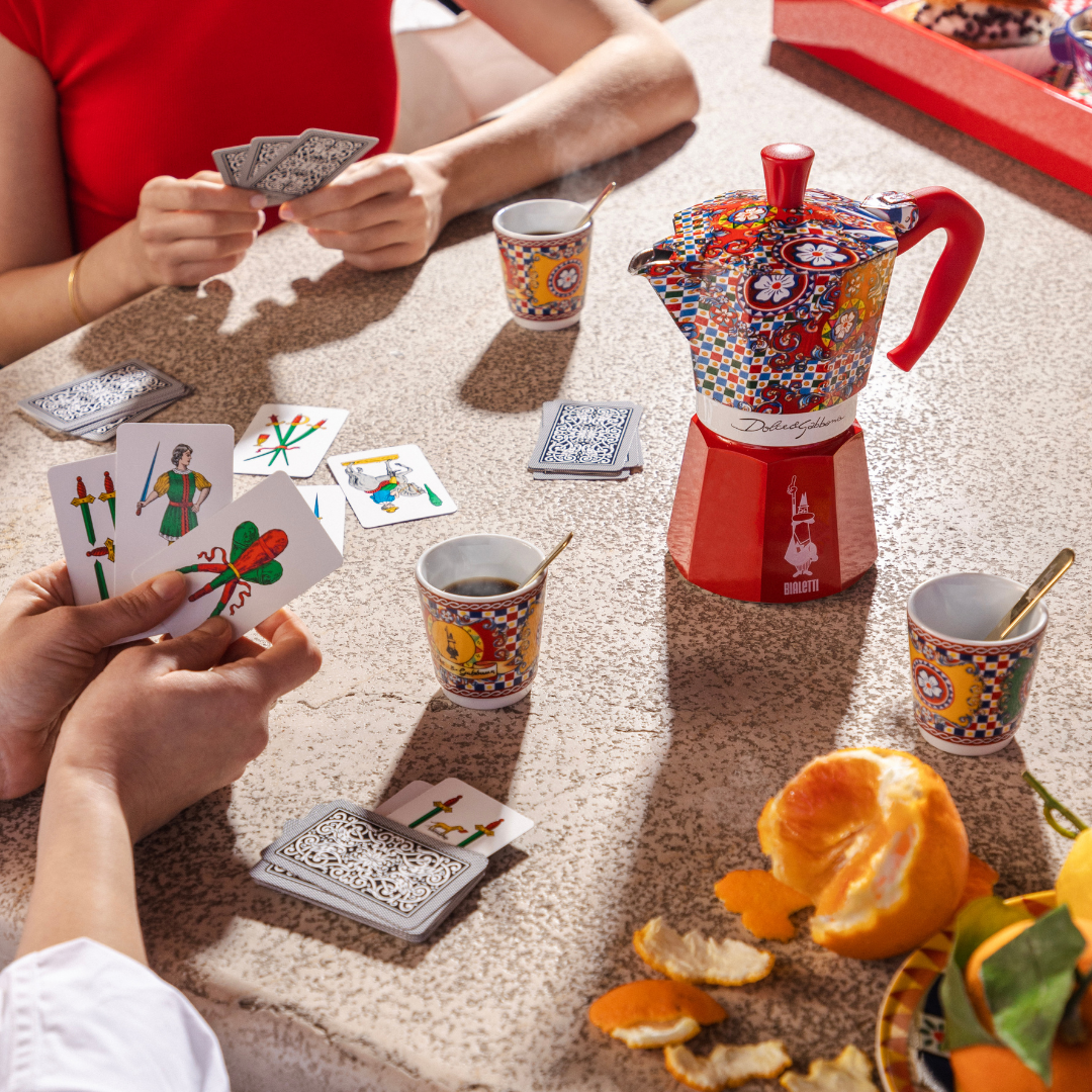 Sicilian Cart Moka Express Stovetop Coffee Maker