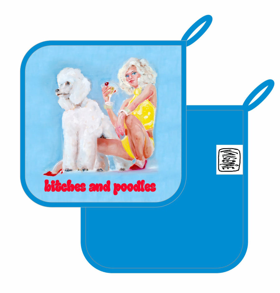 Katrin Valgemäe Handmade Pinup Pot Holder – Unique & Artistic by Katrin Valgemäe at brixbailey.com