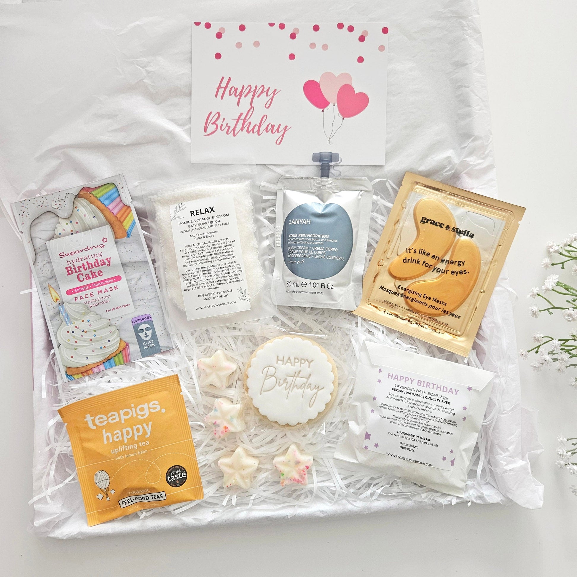 Birthday Pamper Hamper Letterbox Gift