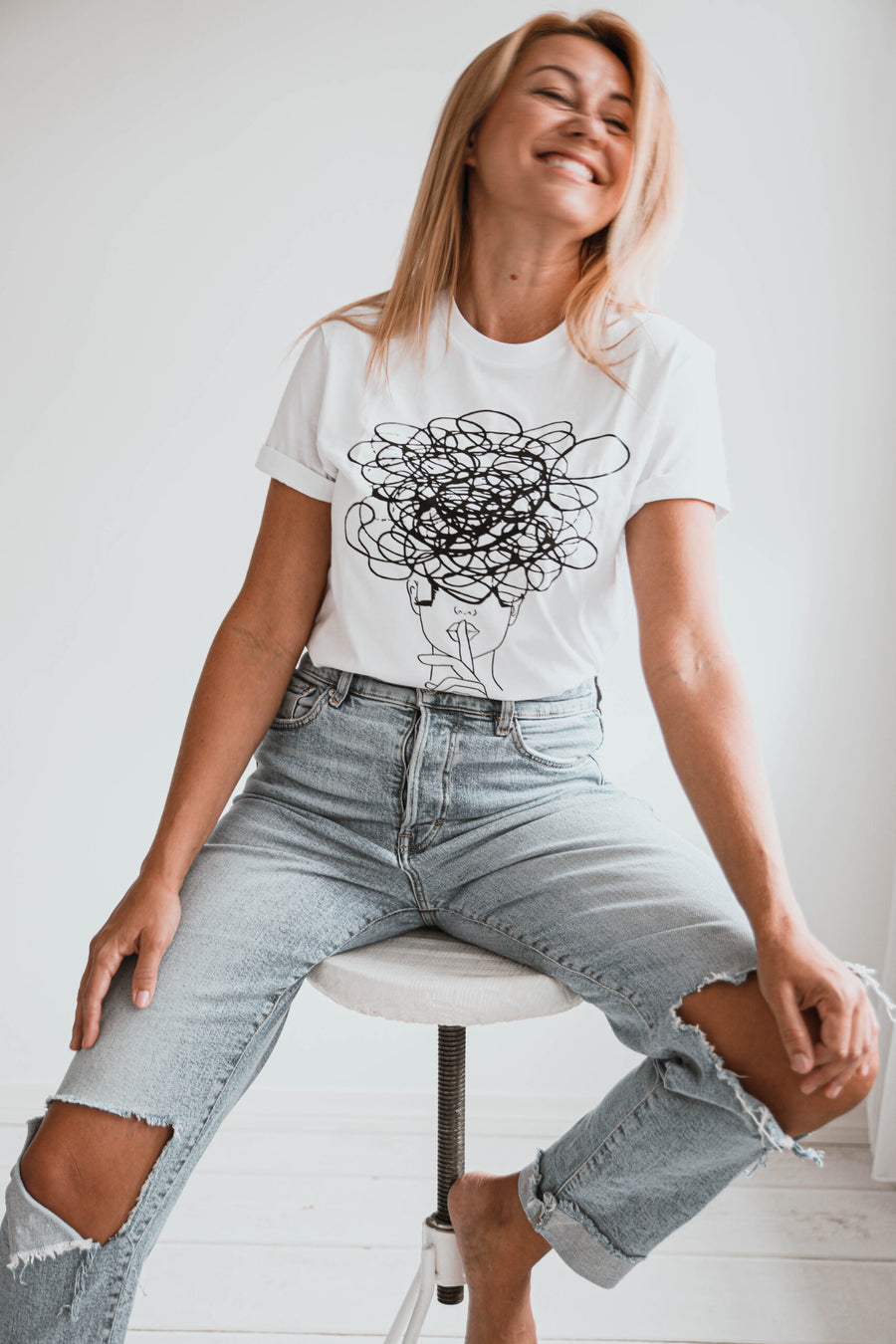 Organic Cotton Oversized T-Shirts – Comfort & Sustainable Style by Black Giraffe Brand at www.brixbailey.com