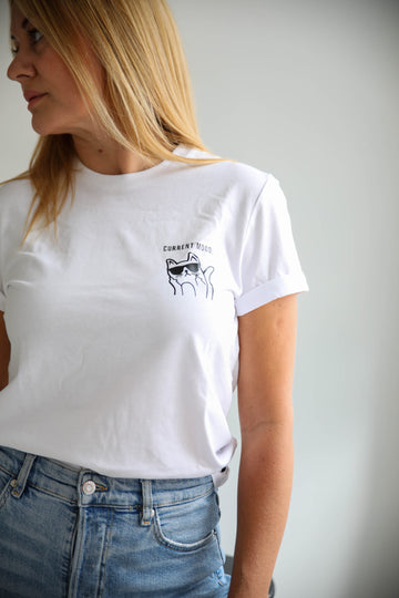 Organic Cotton Oversized T-Shirt – Comfy & Sarcastically Fun by Black Giraffe Brand at www.brixbailey.com