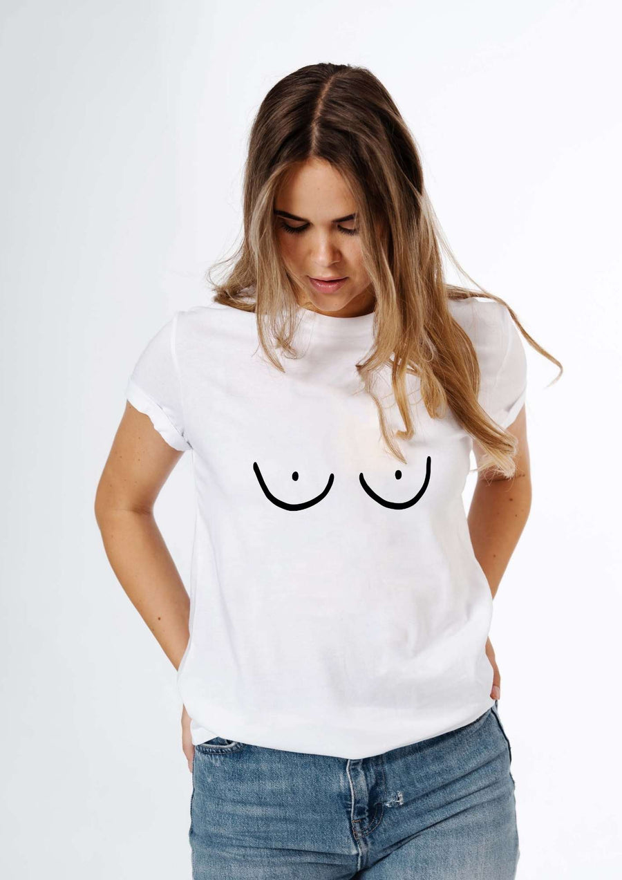 Organic Cotton T-Shirt – Oversized & Customizable Fit by Black Giraffe Brand at www.brixbailey.com