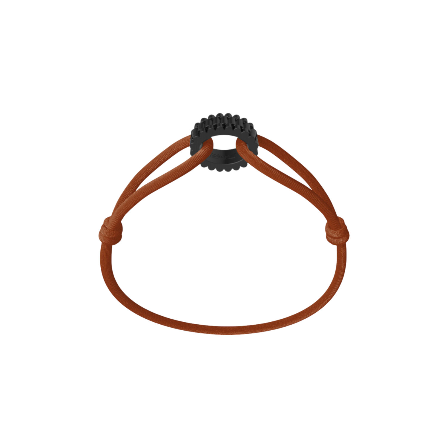 Carbon Regent Cord Bracelet