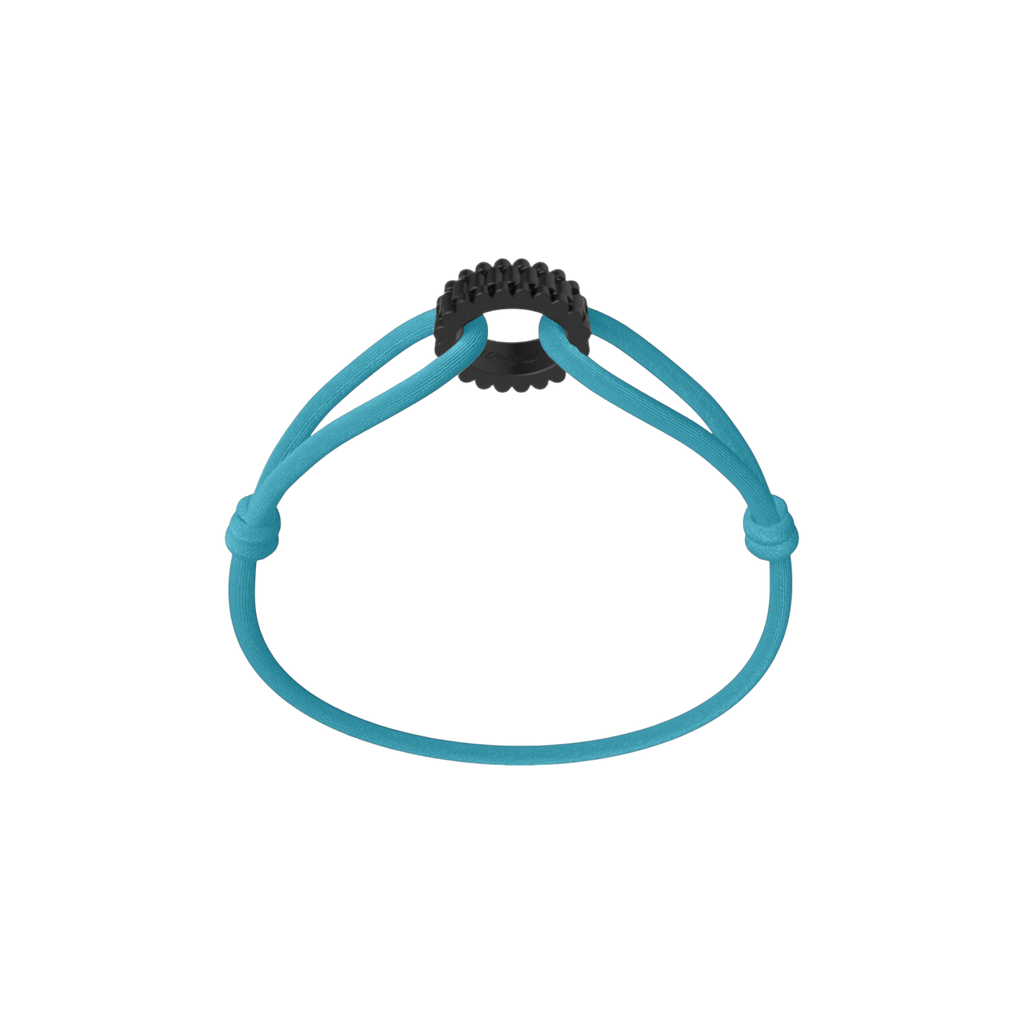 Carbon Regent Cord Bracelet