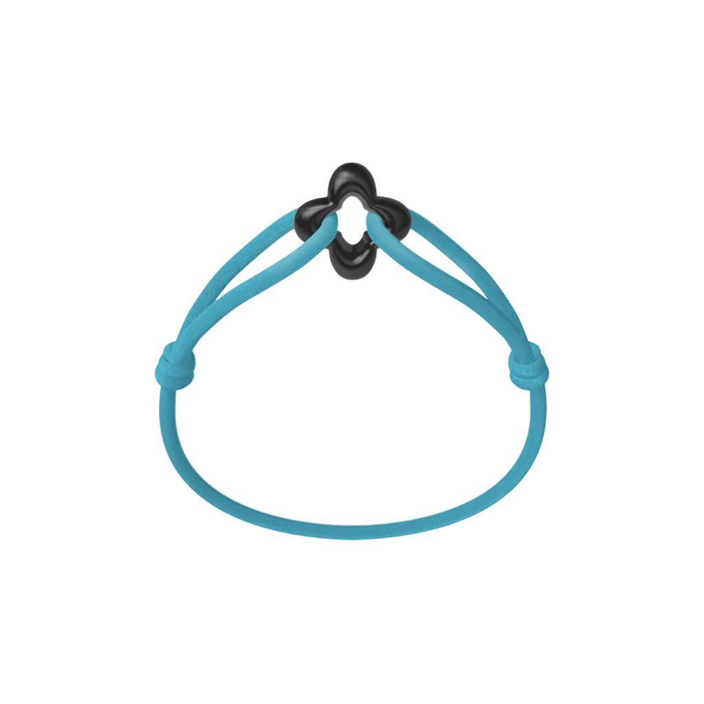 Black Clover Onyx Cord Bracelet