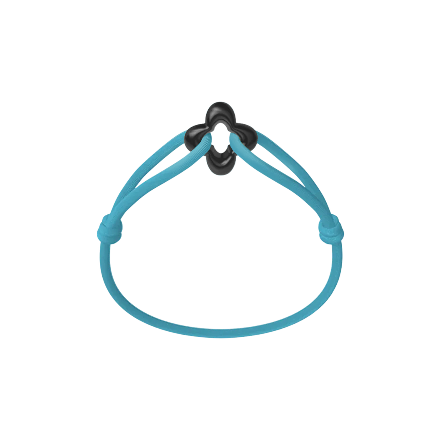 Black Clover Cord Bracelet